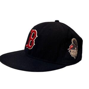 Boston Red Sox 2013 World Series New Era 59FIFTY Authentic‎ On-Field  Hat 7 3/8